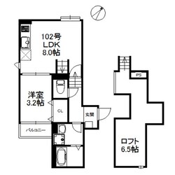 クレア多の津の物件間取画像